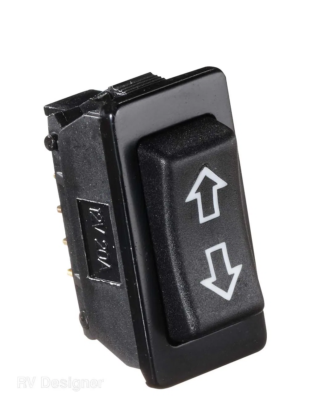 S125 – RV DESIGNER Slide Out Switch, Use With Slide Out/ Power Seats/ Sofas/ Door Locks/ Windows Rocker Switch 5 Pin ...